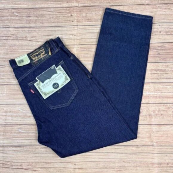 Levis 511 Slim Fit Skateboarding Jeans 34x30 Cordura Fabric Rigid Indigo - Picture 1 of 15